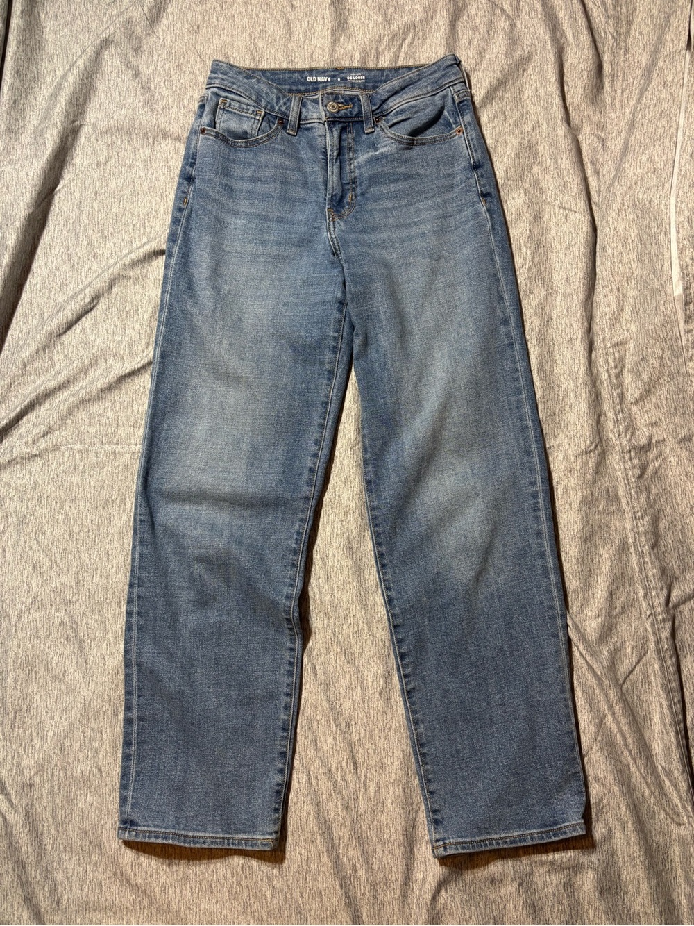 Old Navy Women's Medium Wash High Rise OG Loose